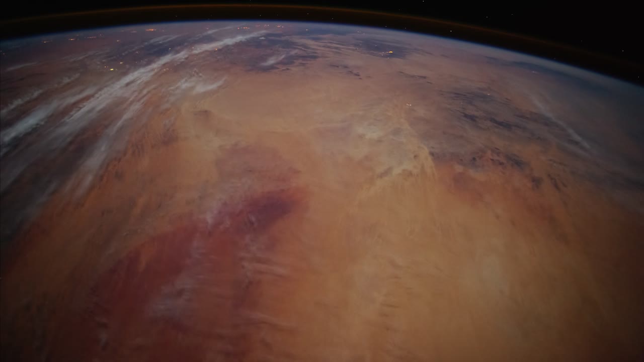 Africa, an Aerial film shown full frame
