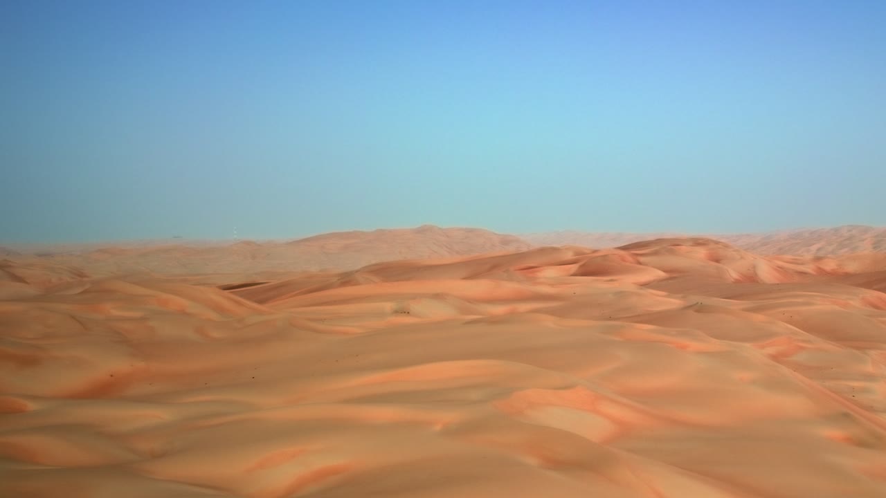 Liwa Horizon, an Aerial film shown full frame