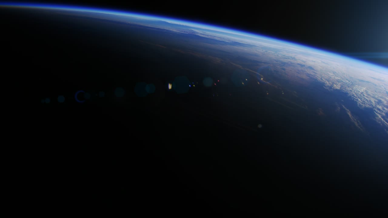 New Zealand, an Aerial film shown full frame