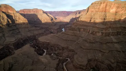 Grand Canyon Sediment Aerial wallpaper