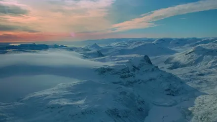 Greenland Glacier Aerial wallpaper