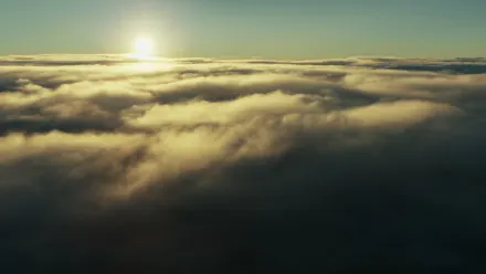 Hawaii Clouds Dark Aerial wallpaper