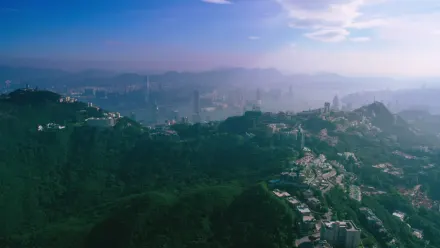 Hong Kong Horizon Aerial wallpaper