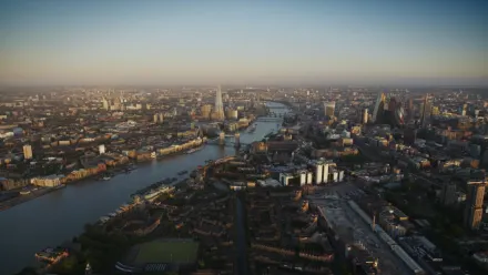 London Skyline Aerial wallpaper