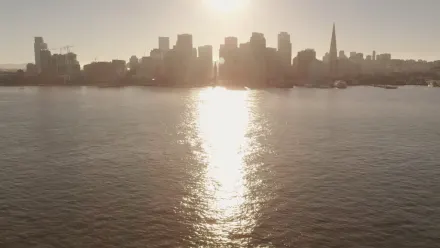 San Francisco Skyline Aerial wallpaper