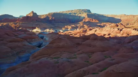 Utah’s Cathedral Canyon Aerial wallpaper