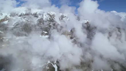 Yosemite Clouds Aerial wallpaper