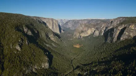 Yosemite Valley Aerial wallpaper